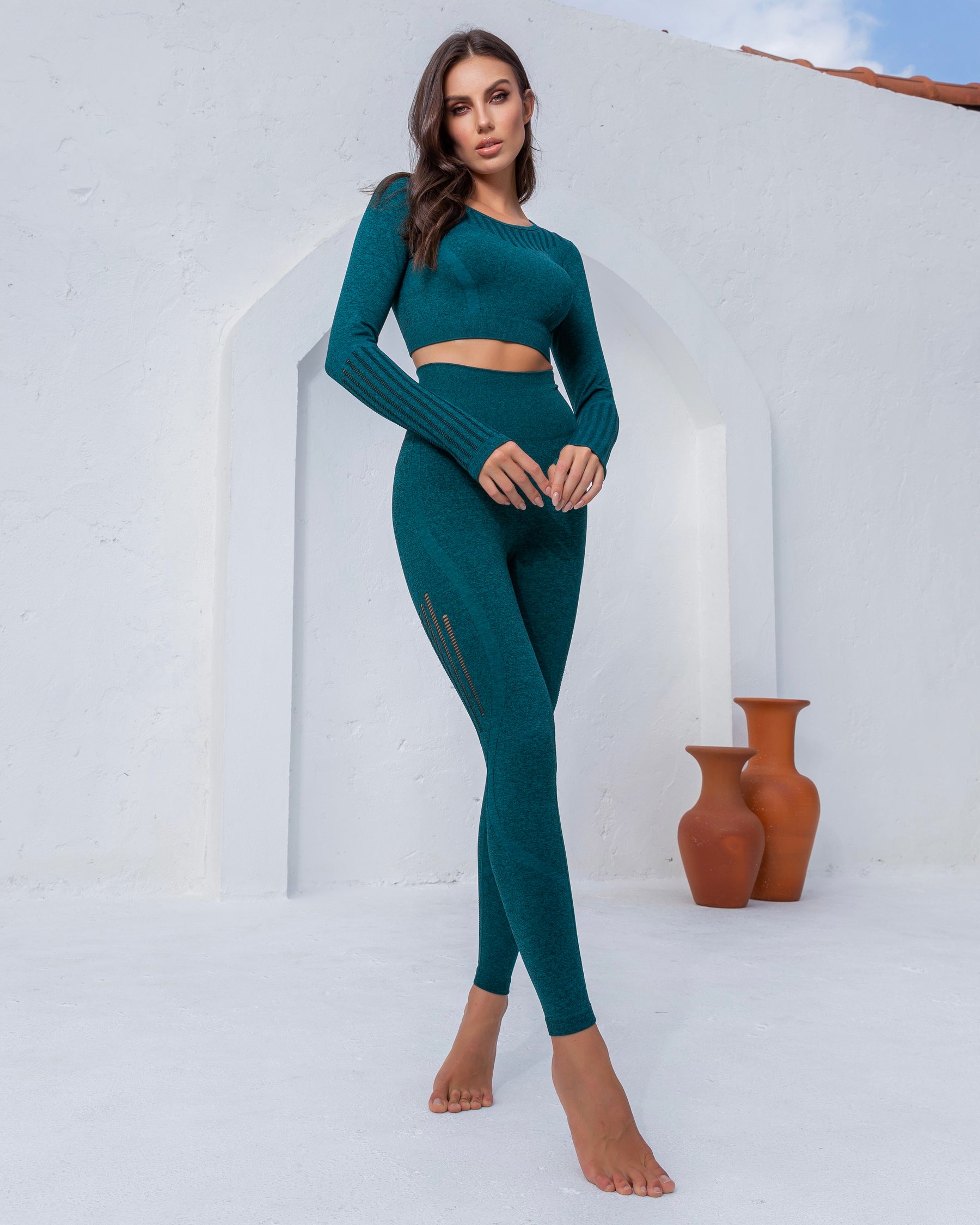 Conjunto Camila verde