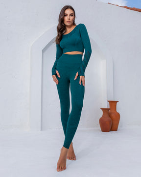 Conjunto camila verde