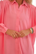 Camisa Oversized Duda - Rosa