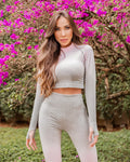 Conjunto Thays cinza