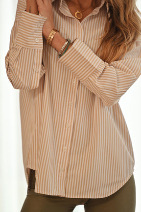 Camisa Catarina Oversized Listrada