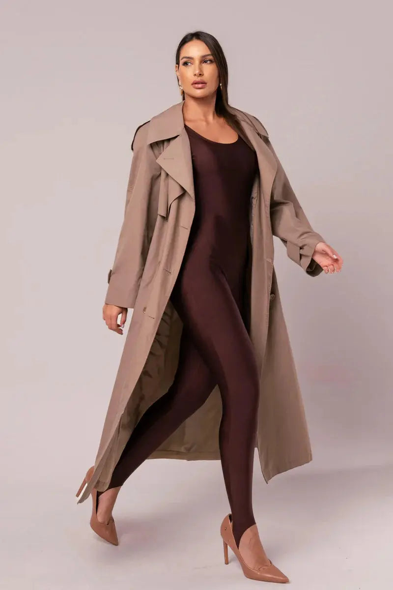 Macacão Gisele - Marrom